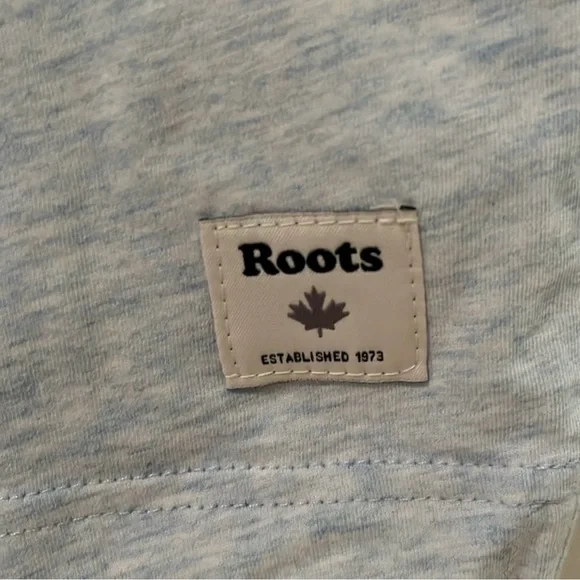 Men's Roots Blue Heather Short Sleeve Top - Picture 5 of 8